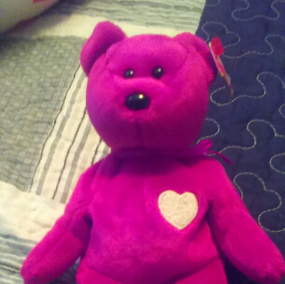 TY BEANIE BABY VALENTINO